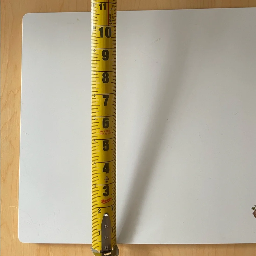 VTG Corningware’s Spice of Life Pattern “La Sauge” Glass Cutting Board. - Picture 8 of 8